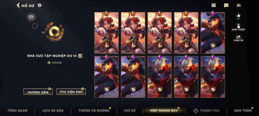 Nick Clone Sẵn Skin Giới Hạn VIP