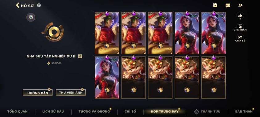 Nick Clone Sẵn Skin Giới Hạn VIP