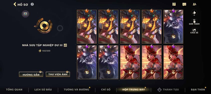 Nick Clone Sẵn Skin Giới Hạn VIP