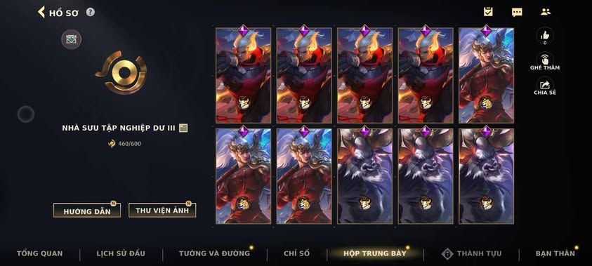 Nick Clone Sẵn Skin Giới Hạn VIP