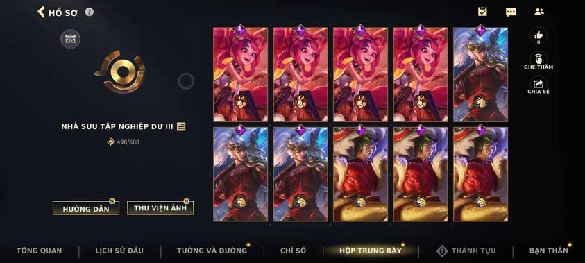 Nick Clone Sẵn Skin Giới Hạn VIP