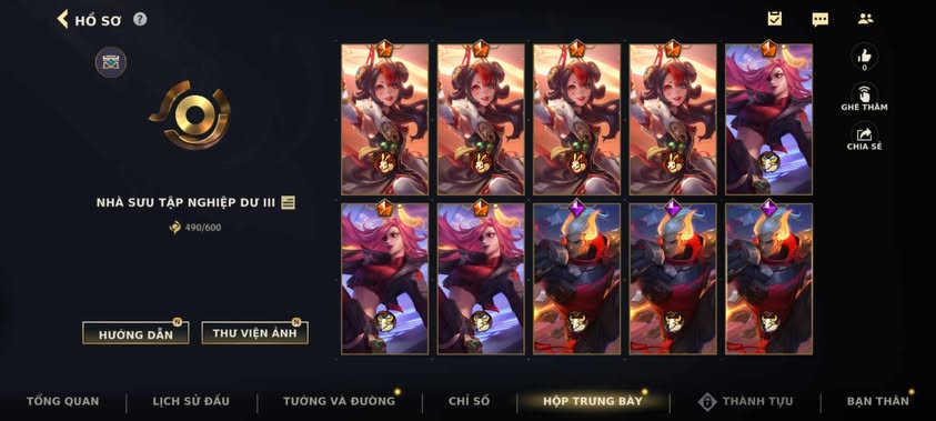 Nick Clone Sẵn Skin Giới Hạn VIP