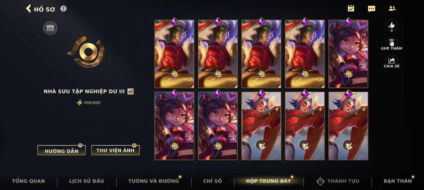 Nick Clone Sẵn Skin Giới Hạn VIP
