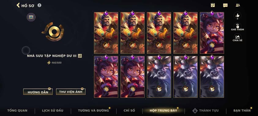 Nick Clone Sẵn Skin Giới Hạn VIP