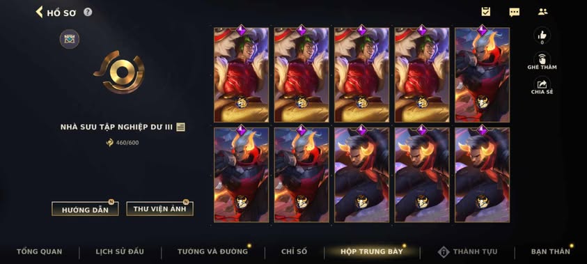 Nick Clone Sẵn Skin Giới Hạn VIP