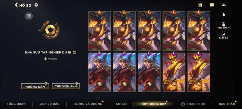 Nick Clone Sẵn Skin Giới Hạn VIP