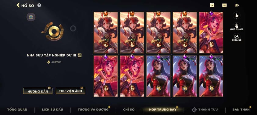 Nick Clone Sẵn Skin Giới Hạn VIP