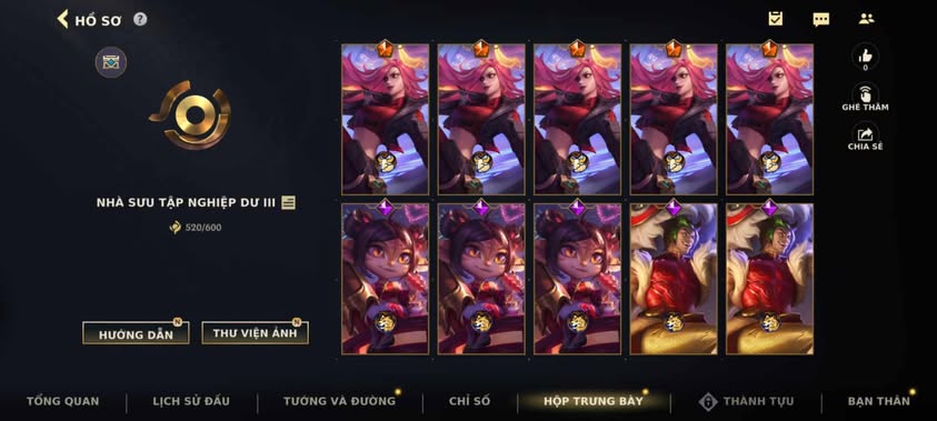 Nick Clone Sẵn Skin Giới Hạn VIP