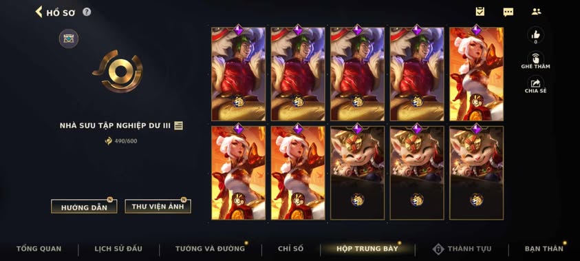 Nick Clone Sẵn Skin Giới Hạn VIP