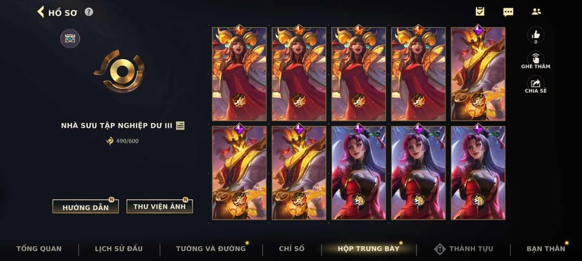 Nick Clone Sẵn Skin Giới Hạn VIP