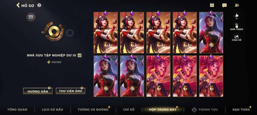Nick Clone Sẵn Skin Giới Hạn VIP