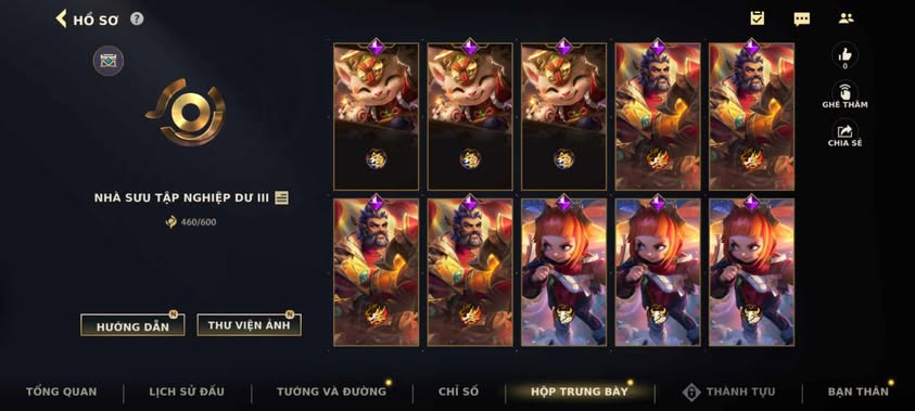 Nick Clone Sẵn Skin Giới Hạn VIP