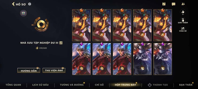 Nick Clone Sẵn Skin Giới Hạn VIP