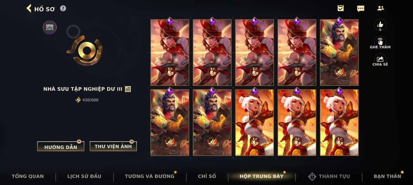 Nick Clone Sẵn Skin Giới Hạn VIP