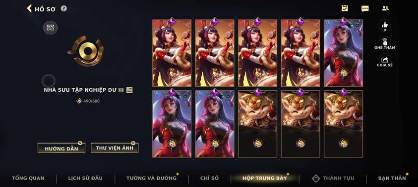Nick Clone Sẵn Skin Giới Hạn VIP
