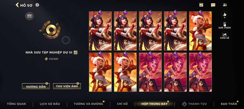 Nick Clone Sẵn Skin Giới Hạn VIP