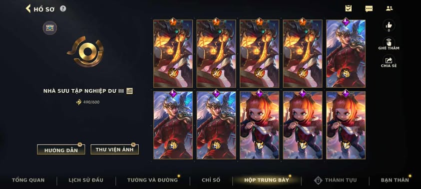 Nick Clone Sẵn Skin Giới Hạn VIP