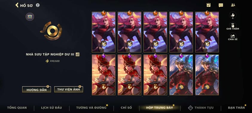 Nick Clone Sẵn Skin Giới Hạn VIP