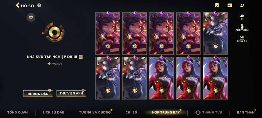 Nick Clone Sẵn Skin Giới Hạn VIP