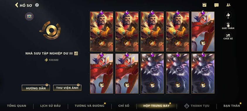 Nick Clone Sẵn Skin Giới Hạn VIP