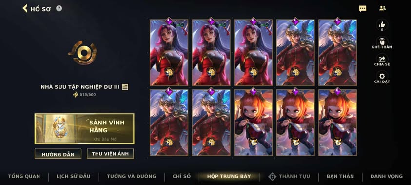 Nick Clone Sẵn Skin Giới Hạn VIP