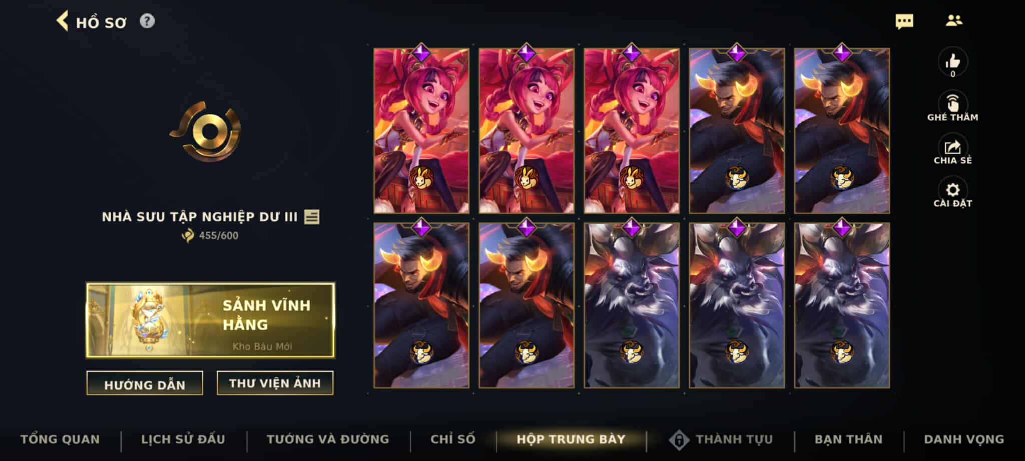 Nick Clone Sẵn Skin Giới Hạn VIP