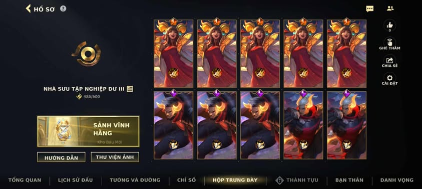 Nick Clone Sẵn Skin Giới Hạn VIP