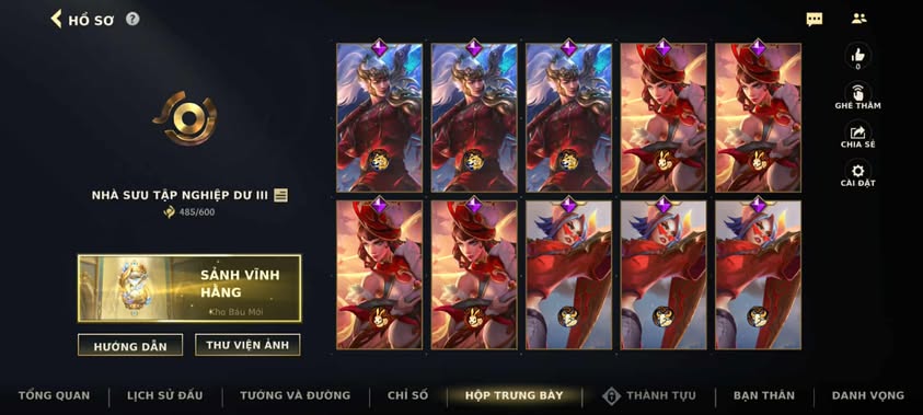 Nick Clone Sẵn Skin Giới Hạn VIP