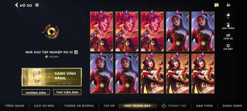 Nick Clone Sẵn Skin Giới Hạn VIP