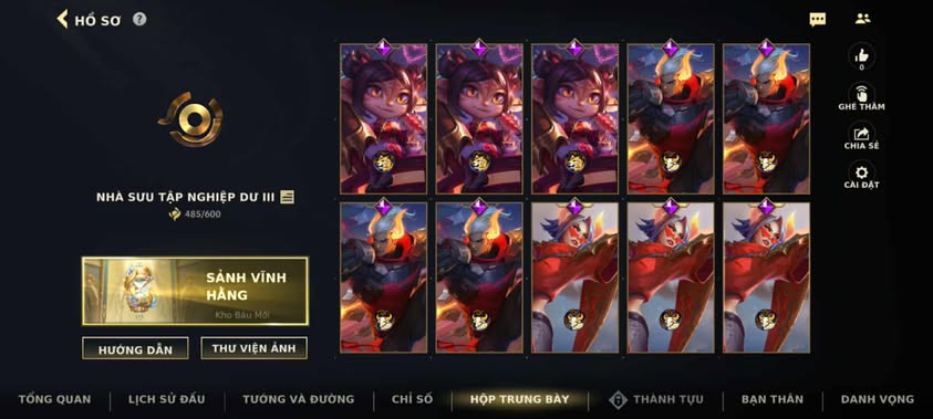 Nick Clone Sẵn Skin Giới Hạn VIP