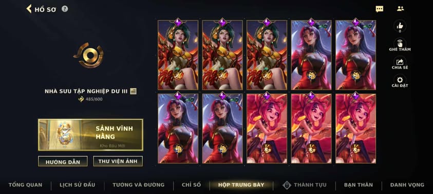 Nick Clone Sẵn Skin Giới Hạn VIP