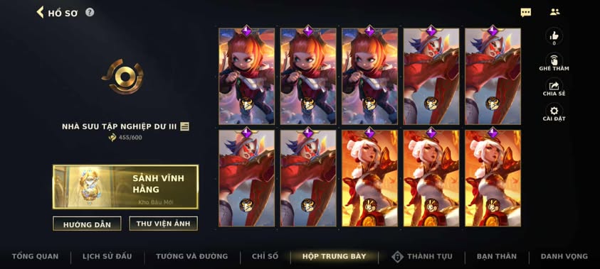 Nick Clone Sẵn Skin Giới Hạn VIP