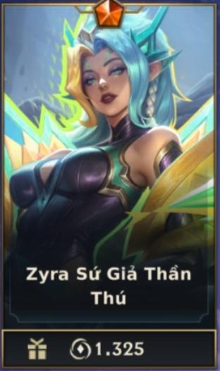 Zyra Sứ Giả Thần Chú