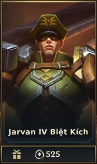 	 Jarvan IV Biệt Kích