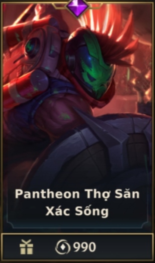 	 Pantheon Thợ Săn Xác Sống