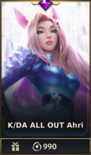 	 K/DA ALL OUT Ahri