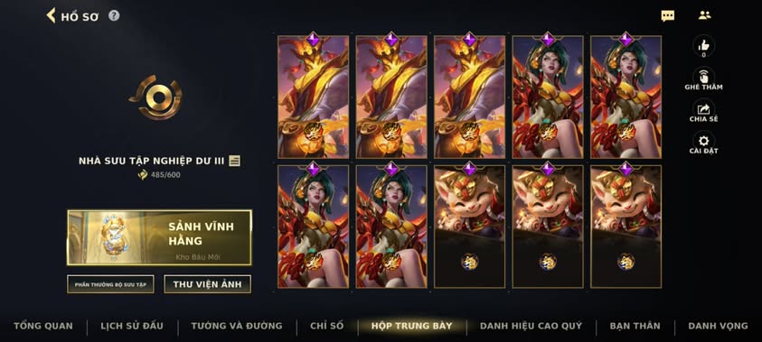 Nick Clone Sẵn Skin Giới Hạn VIP