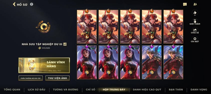 Nick Clone Sẵn Skin Giới Hạn VIP