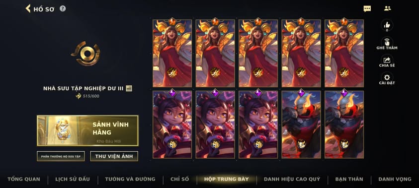 Nick Clone Sẵn Skin Giới Hạn VIP