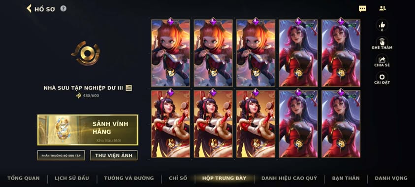 Nick Clone Sẵn Skin Giới Hạn VIP
