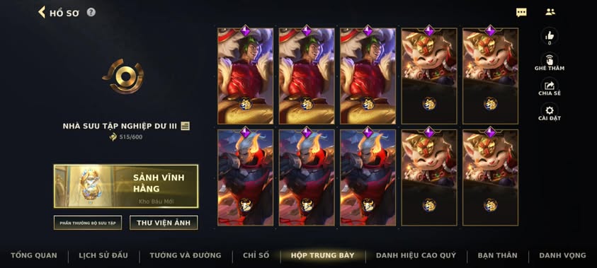 Nick Clone Sẵn Skin Giới Hạn VIP