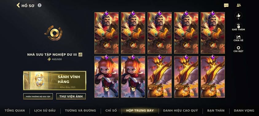 Nick Clone Sẵn Skin Giới Hạn VIP