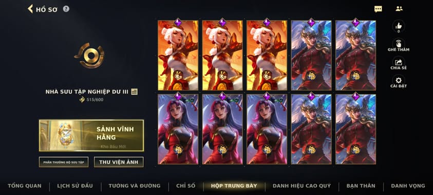Nick Clone Sẵn Skin Giới Hạn VIP