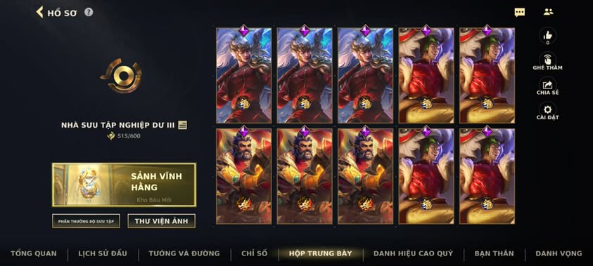 Nick Clone Sẵn Skin Giới Hạn VIP