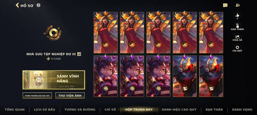 Nick Clone Sẵn Skin Giới Hạn VIP