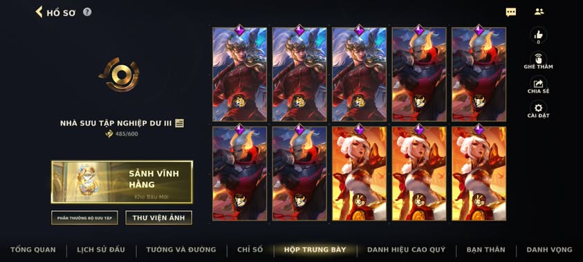 Nick Clone Sẵn Skin Giới Hạn VIP