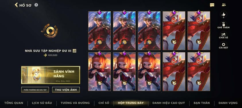 Nick Clone Sẵn Skin Giới Hạn VIP