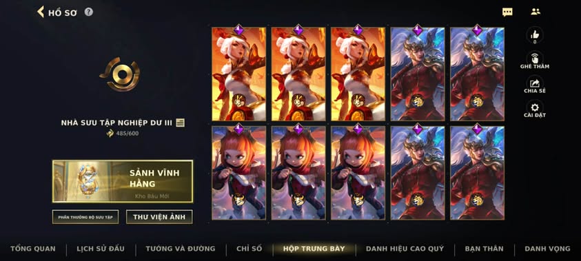 Nick Clone Sẵn Skin Giới Hạn VIP