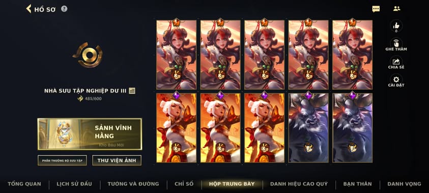 Nick Clone Sẵn Skin Giới Hạn VIP