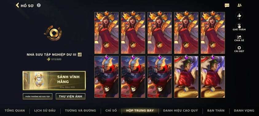 Nick Clone Sẵn Skin Giới Hạn VIP